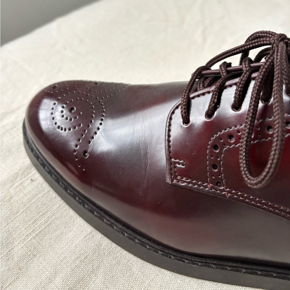 Will’s vegan store cherry red signature brogues size 11 - Picture 5 of 7